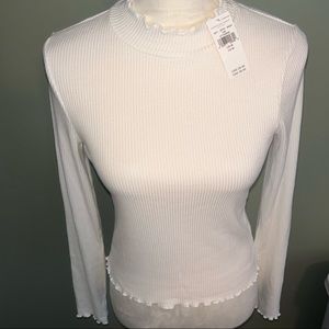 White long sleeve size medium American Eagle
